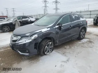 2016 Acura RDX Advance Pkg with VIN 5J8TB4H74GL003817, listed as a Copart auction lot 41998735 with 87,580 mi miles and Salvage Title. Bid and sale history available at carsss.com. Image 1.