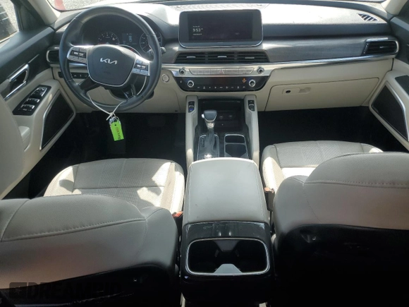 2022 Kia Telluride EX with VIN 5XYP3DHC4NG286223, listed as a Copart auction lot 58838925 with 45,444 mi miles and Salvage title. Bid and sale history available at DreamBid. Image 8.
