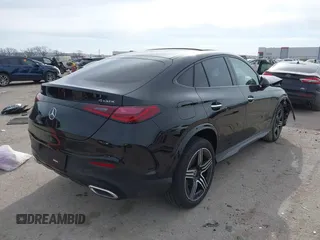 2024 Mercedes-Benz GLC with VIN W1NKJ4HB3RF165644, listed as a IAAI auction lot 41258511 with 7,590 mi miles. Bid and sale history available at carsss.com. Image 4.