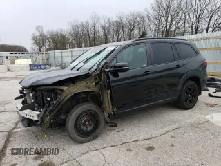 2022 Honda Pilot TrailSport z VIN 5FNYF6H82NB031466, wystawiony jako Copart lot #51147235 z przebiegiem 61 925 mil mil oraz Szkoda całkowita • Salvage title. Historia ofert i sprzedaży dostępna na DreamBid. Obrazek 1.