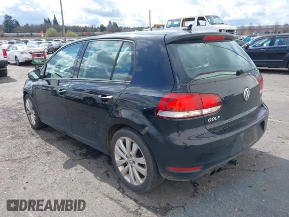 2012 Volkswagen Golf TDI z VIN WVWDM7AJ2CW334537, wystawiony jako IAAI lot #41836985 z przebiegiem 115 640 mil mil oraz . Historia ofert i sprzedaży dostępna na DreamBid. Obrazek 3.