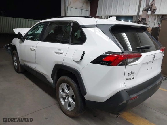 2019 Toyota RAV4 XLE with VIN 2T3P1RFV6KW076419, listed as a IAAI auction lot 41241281 with 25,849 mi miles. Bid and sale history available at carsss.com. Image 3.