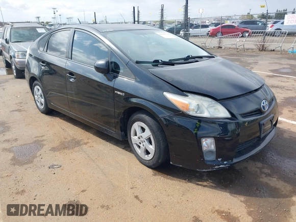 2011 Toyota Prius I with VIN JTDKN3DU2B0324966, listed as a IAAI auction lot 41947134 with 147,381 mi miles and . Bid and sale history available at DreamBid. Image 1.