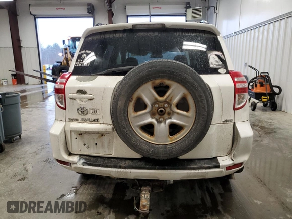 2010 Toyota RAV4 with VIN 2T3BK4DV3AW026041, listed as a Copart auction lot 49443395 with 248,940 mi miles and Salvage Title. Bid and sale history available at carsss.com. Image 6.