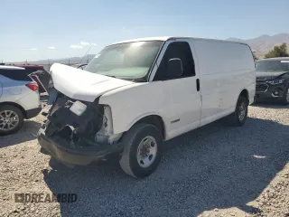 2006 Chevrolet Express Cargo Van with VIN 1GCGG25V161254426, listed as a Copart auction lot 71382854 with Not Provided miles and Salvage Title. Bid and sale history available at carsss.com. Image 1.