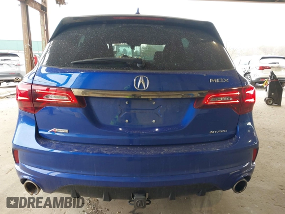 2019 Acura MDX Technology with VIN 5J8YD4H01KL010882, listed as a IAAI auction lot 41240273 with 46,744 mi miles and . Bid and sale history available at DreamBid. Image 16.