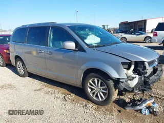 2019 Dodge Grand Caravan SXT with VIN 2C4RDGCG0KR563751, listed as a IAAI auction lot 41628455 with 76,314 mi miles. Bid and sale history available at carsss.com. Image 1.