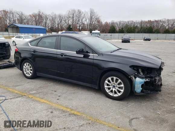 2016 Ford Fusion S with VIN 3FA6P0G76GR355148, listed as a Copart auction lot 81182884 with 94,654 mi miles and Salvage title. Bid and sale history available at DreamBid. Image 4.