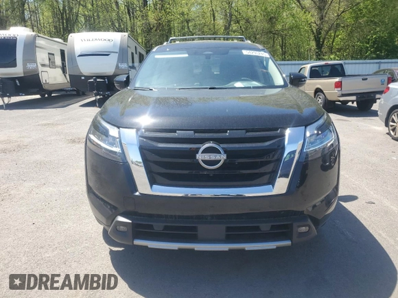 2024 Nissan Pathfinder SL with VIN 5N1DR3CC6RC211239, listed as a Copart auction lot 54295245 with 20,240 mi miles and Salvage title. Bid and sale history available at DreamBid. Image 5.