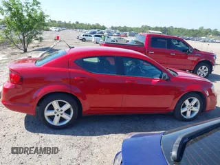2013 Dodge Avenger SE with VIN 1C3CDZAB6DN626235, listed as a IAAI auction lot 42009562 with 160,910 mi miles and . Bid and sale history available at DreamBid. Image 13.