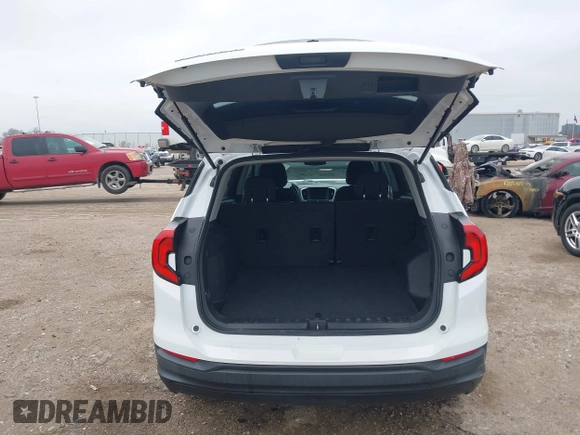 2020 GMC Terrain SLE z VIN 3GKALMEV1LL145017, wystawiony jako IAAI lot #41592623 z przebiegiem 99 143 mil mil oraz . Historia ofert i sprzedaży dostępna na DreamBid. Obrazek 18.