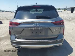 2019 Infiniti QX50 Pure z VIN 3PCAJ5M37KF126282, wystawiony jako Copart lot #57471895 z przebiegiem 99 353 mil mil oraz Szkoda całkowita • Salvage title. Historia ofert i sprzedaży dostępna na DreamBid. Obrazek 6.