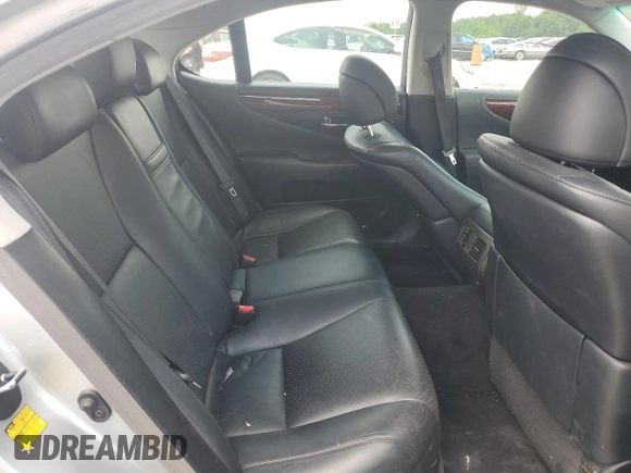 2008 Lexus LS 460 with VIN JTHBL46F785065640, listed as a Copart auction lot 57426945 with 175,280 mi miles and Salvage title. Bid and sale history available at DreamBid. Image 10.