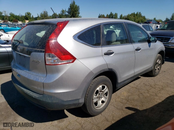 2013 Honda CR-V LX with VIN 2HKRM4H32DH627809, listed as a Copart auction lot 64252044 with 191,278 mi miles and Salvage Title. Bid and sale history available at carsss.com. Image 3.