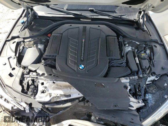 2018 BMW 7 Series M760i xDrive with VIN WBA7H6C53JG614967, listed as a Copart auction lot 49269345 with 83,872 mi miles and Salvage Title. Bid and sale history available at carsss.com. Image 11.