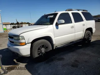 2005 Chevrolet Tahoe Z71 with VIN 1GNEK13T15R191837, listed as a Copart auction lot 50443765 with 267,489 mi miles and Clean Title. Bid and sale history available at carsss.com. Image 1.