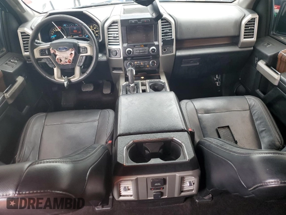 2015 Ford F-150 XL with VIN 1FTEW1CG5FFC86646, listed as a Copart auction lot 56131615 with 135,243 mi miles and Salvage title. Bid and sale history available at DreamBid. Image 8.