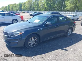 2016 Kia Optima LX with VIN KNAGT4L3XG5078248, listed as a IAAI auction lot 42011616 with 150,000 mi miles. Bid and sale history available at carsss.com. Image 17.