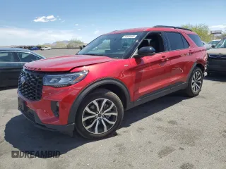 2025 Ford Explorer z VIN 1FMUK7KH9SGA40462, wystawiony jako Copart lot #54848405 z przebiegiem 8 111 mil mil oraz Szkoda całkowita • Salvage title. Historia ofert i sprzedaży dostępna na DreamBid. Obrazek 1.