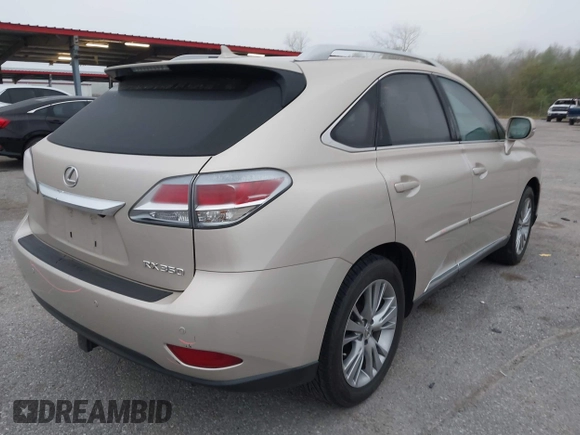2013 Lexus RX 350 with VIN 2T2ZK1BA2DC121648, listed as a IAAI auction lot 41854959 with 111,780 mi miles and . Bid and sale history available at DreamBid. Image 4.