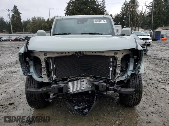 2024 Ford Bronco Outer Banks with VIN 1FMDE8BH2RLB27456, listed as a Copart auction lot 50031875 with 523 mi miles and Salvage Title. Bid and sale history available at carsss.com. Image 5.