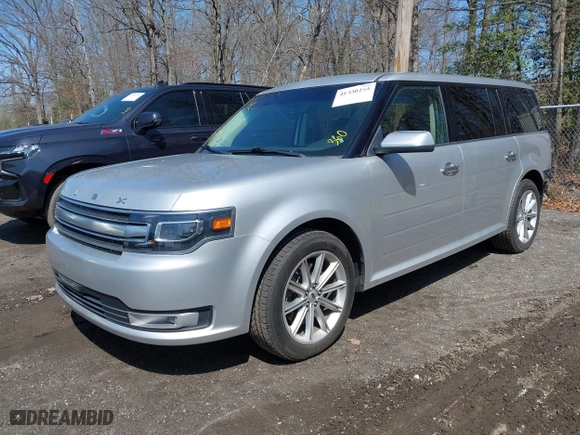 2017 Ford Flex Limited with VIN 2FMGK5D8XHBA02561, listed as a IAAI auction lot 41930255 with 166,465 mi miles. Bid and sale history available at carsss.com. Image 17.