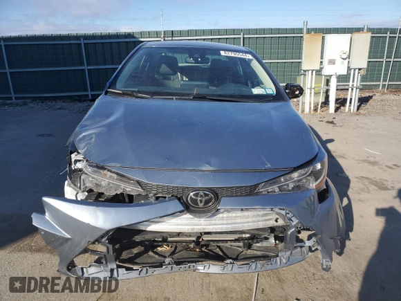 2021 Toyota Corolla LE with VIN JTDEPMAE3MJ133502, listed as a Copart auction lot 82795544 with 40,792 mi miles and Salvage Title. Bid and sale history available at DreamBid. Image 5.