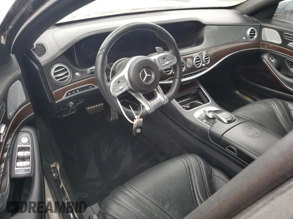 2018 Mercedes-Benz S 63 AMG with VIN WDDUG8JB7JA385411, listed as a Copart auction lot 74210724 with Not Provided miles and Non Repairable. Bid and sale history available at DreamBid. Image 8.