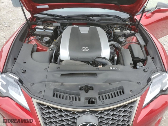 2022 Lexus RC with VIN JTHGZ5BC4N5026490, listed as a Copart auction lot 84170104 with 20,167 mi miles and Salvage Title. Bid and sale history available at carsss.com. Image 13.