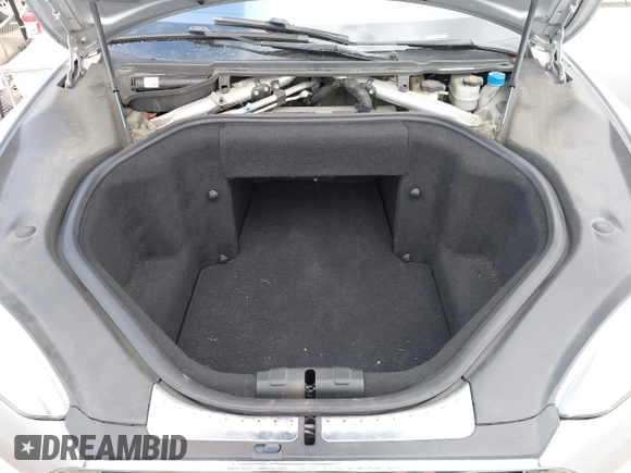 2013 Tesla Model S with VIN 5YJSA1DG7DFP11382, listed as a IAAI auction lot 42056169 with 126,975 mi miles. Bid and sale history available at carsss.com. Image 10.