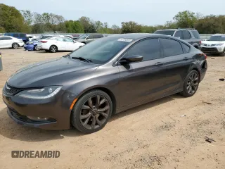 2015 Chrysler 200 S with VIN 1C3CCCDG6FN632188, listed as a Copart auction lot 50709065 with 100,950 mi miles and Salvage Title. Bid and sale history available at carsss.com. Image 1.