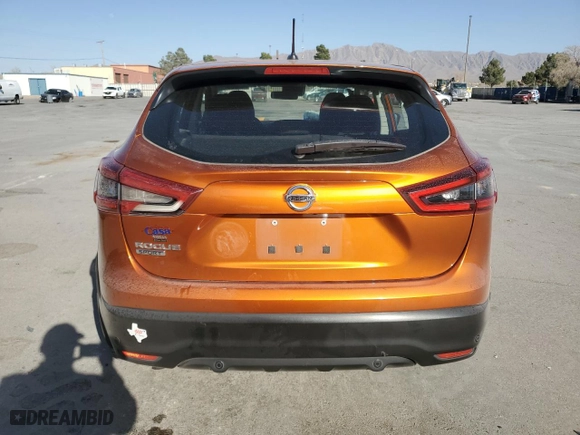 2021 Nissan Rogue Sport S with VIN JN1BJ1AVXMW304352, listed as a Copart auction lot 48730715 with 56,354 mi miles and Salvage Title. Bid and sale history available at carsss.com. Image 6.