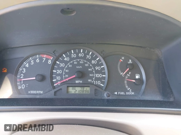 2003 Toyota Corolla CE with VIN 2T1BR32E13C148516, listed as a IAAI auction lot 42130324 with 210,596 mi miles and . Bid and sale history available at DreamBid. Image 7.