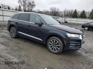 2017 Audi Q7 Premium Plus with VIN WA1LAAF74HD013210, listed as a Copart auction lot 49337825 with 82,450 mi miles and Salvage Title. Bid and sale history available at DreamBid. Image 4.