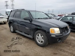 2003 GMC Envoy SLE with VIN 1GKDT13S532122751, listed as a Copart auction lot 46166415 with 139,621 mi miles and Salvage Title. Bid and sale history available at carsss.com. Image 4.