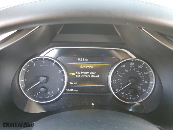 2023 Nissan Murano SV with VIN 5N1AZ2BJ9PC112344, listed as a Copart auction lot 46391745 with 58,781 mi miles and Salvage Title. Bid and sale history available at carsss.com. Image 9.