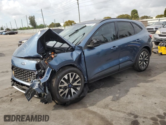 2020 Ford Escape SE Sport Hybrid with VIN 1FMCU0BZ3LUC44795, listed as a Copart auction lot 50068185 with Not Provided miles and Non Repairable. Bid and sale history available at carsss.com. Image 1.