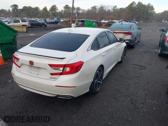 2019 Honda Accord Sedan Sport 1.5T with VIN 1HGCV1F32KA016804, listed as a IAAI auction lot 41743202 with 80,573 mi miles. Bid and sale history available at carsss.com. Image 4.