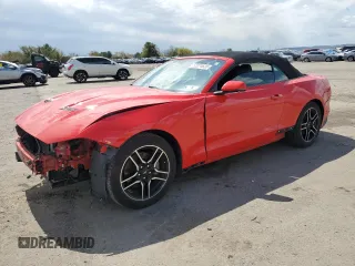2020 Ford Mustang EcoBoost with VIN 1FATP8UH8L5125509, listed as a Copart auction lot 52274635 with 97,436 mi miles and Salvage Title. Bid and sale history available at carsss.com. Image 1.