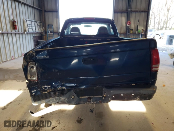 2004 Dodge Dakota with VIN 1D7FL16K34S535016, listed as a Copart auction lot 50445804 with 215,635 mi miles and Salvage Title. Bid and sale history available at carsss.com. Image 6.