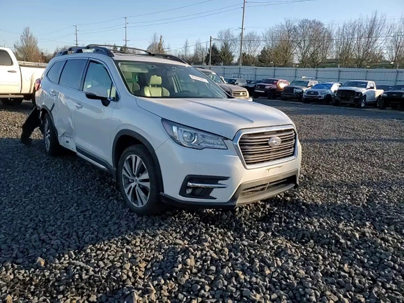 2020 Subaru Ascent Limited with VIN 4S4WMAPD5L3422910, listed as a Copart auction lot 41818005 with 55,323 mi miles and Salvage title. Bid and sale history available at DreamBid. Image 12.