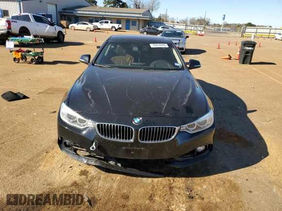 2014 BMW 4 Series 435i with VIN WBA3R1C53EK191776, listed as a Copart auction lot 42410245 with 87,018 mi miles and Salvage Title. Bid and sale history available at carsss.com. Image 5.
