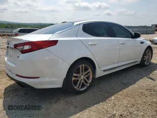 2013 Kia Optima SX with VIN 5XXGR4A60DG205952, listed as a Copart auction lot 63803755 with 177,008 mi miles and Salvage title. Bid and sale history available at DreamBid. Image 3.