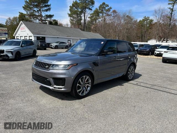 2021 Land Rover Range Rover Sport HSE Dynamic with VIN SALWR2SE7MA770385, listed as a Copart auction lot 61390005 with 128,420 mi miles and Clean title. Bid and sale history available at DreamBid. Image 1.