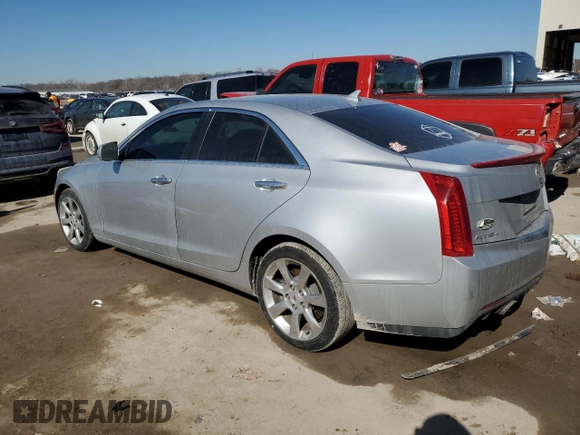 2014 Cadillac ATS Luxury AWD with VIN 1G6AH5RX9E0142089, listed as a Copart auction lot 46710025 with 152,007 mi miles and Salvage title. Bid and sale history available at DreamBid. Image 2.
