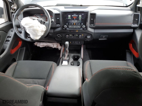 2023 Nissan Frontier PRO-4X with VIN 1N6ED1EK8PN619479, listed as a Copart auction lot 48434065 with 9,731 mi miles and Salvage Title. Bid and sale history available at carsss.com. Image 8.