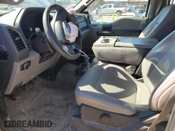 2018 Ford Super Duty F-250 SRW XL with VIN 1FT7W2B67JEB63260, listed as a Copart auction lot 46824805 with 128,347 mi miles and Salvage Title. Bid and sale history available at carsss.com. Image 7.