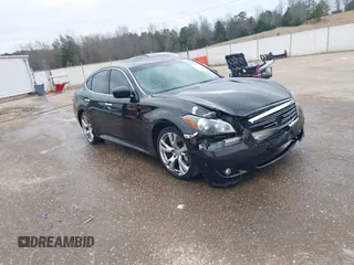 2012 Infiniti M37 with VIN JN1BY1AP6CM334360, listed as a IAAI auction lot 41475005 with 179,360 mi miles. Bid and sale history available at carsss.com. Image 1.