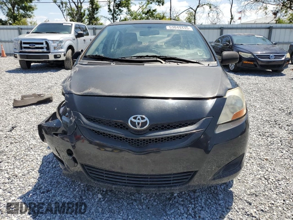 2007 Toyota Yaris with VIN JTDBT923271013896, listed as a Copart auction lot 53049445 with 242,969 mi miles and Salvage Title. Bid and sale history available at carsss.com. Image 5.