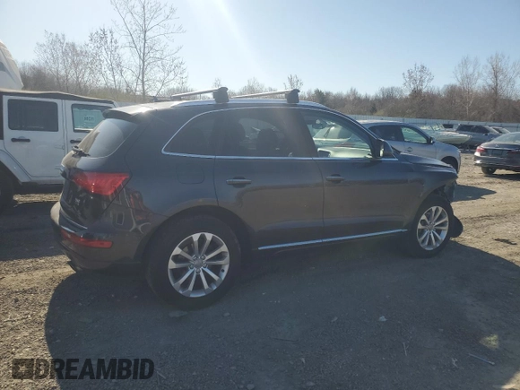 2016 Audi Q5 Premium with VIN WA1C2BFP4GA029247, listed as a Copart auction lot 53309645 with 91,151 mi miles and Salvage Title. Bid and sale history available at carsss.com. Image 3.